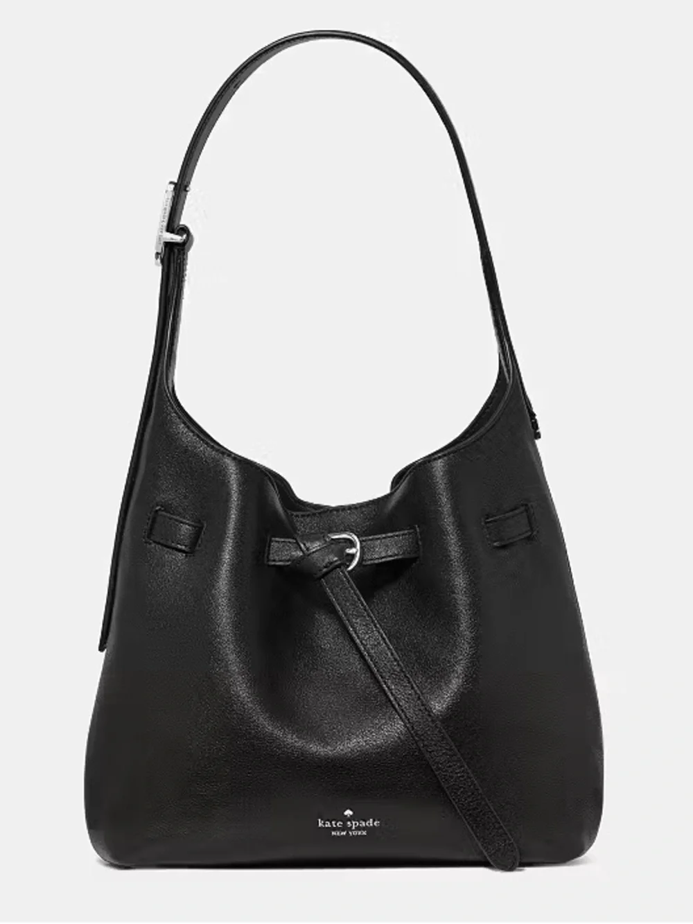 ♠️Kate Spade New York 454 Belted Small Shoulder Bag, Black NWT